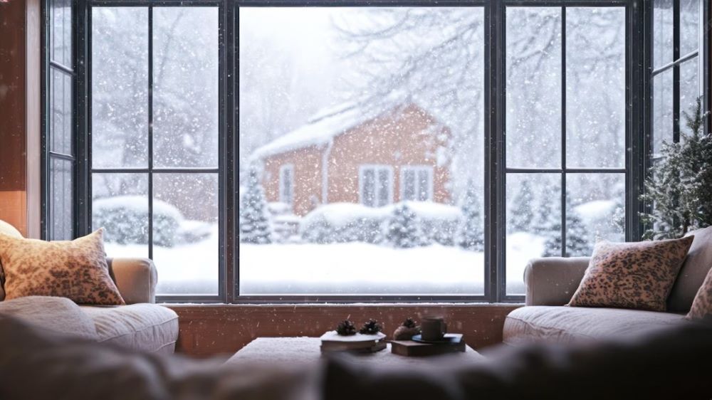 winter window